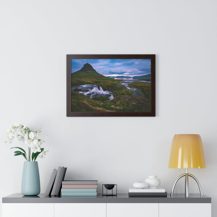 An Icelandic Sunset - Framed Print - Visiting This World