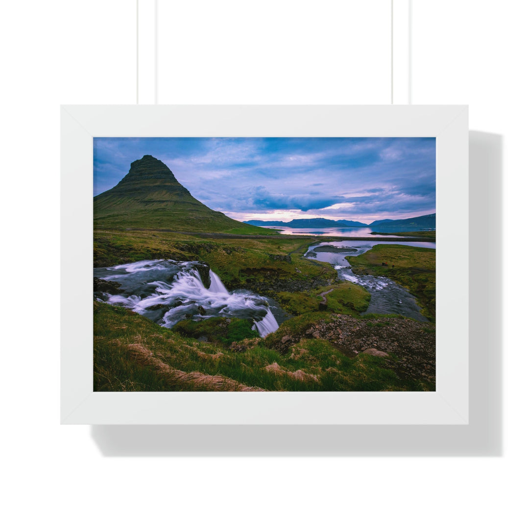 An Icelandic Sunset - Framed Print - Visiting This World