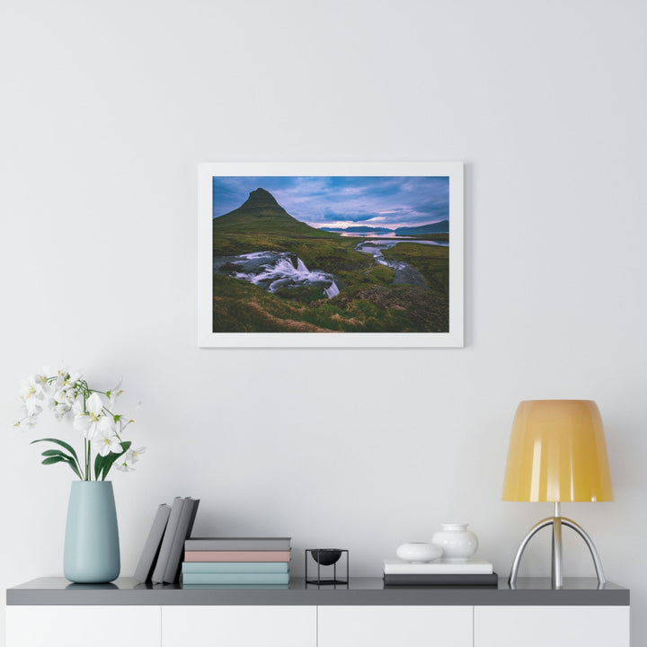 An Icelandic Sunset - Framed Print - Visiting This World