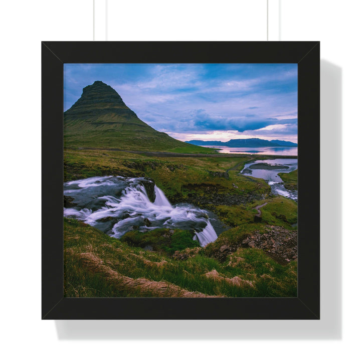 An Icelandic Sunset - Framed Print - Visiting This World