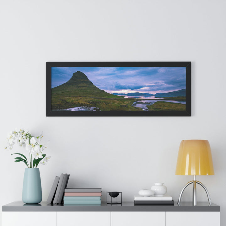 An Icelandic Sunset - Framed Print - Visiting This World