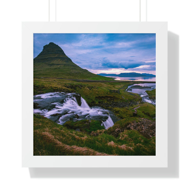 An Icelandic Sunset - Framed Print - Visiting This World