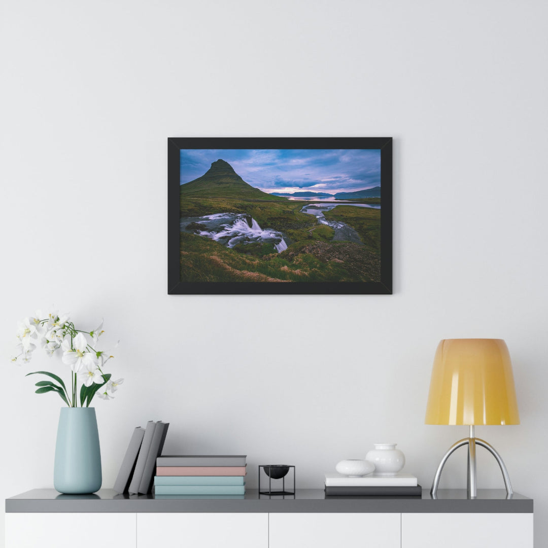 An Icelandic Sunset - Framed Print - Visiting This World