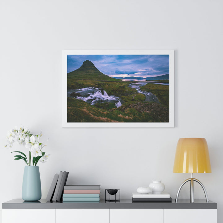 An Icelandic Sunset - Framed Print - Visiting This World