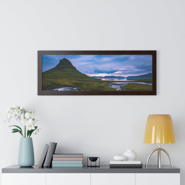 An Icelandic Sunset - Framed Print - Visiting This World