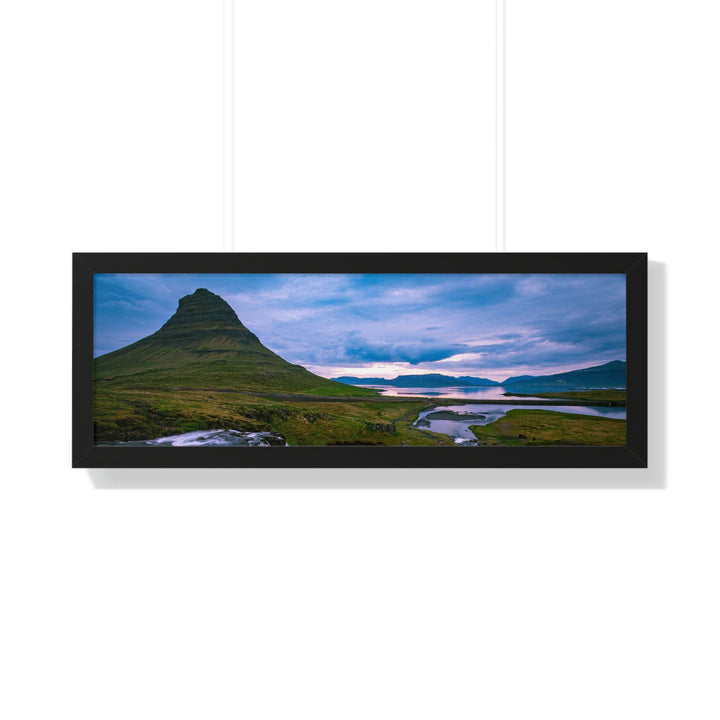 An Icelandic Sunset - Framed Print - Visiting This World