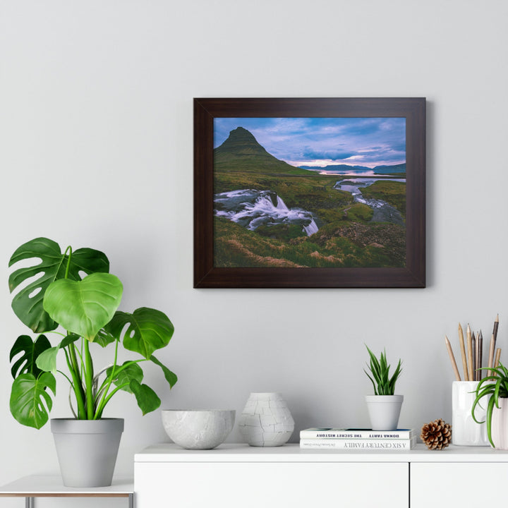 An Icelandic Sunset - Framed Print - Visiting This World