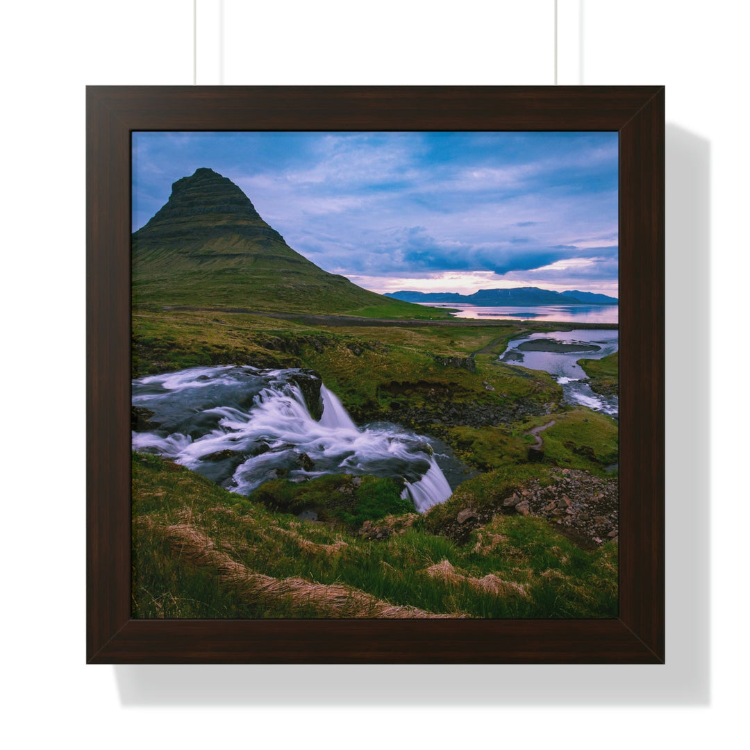 An Icelandic Sunset - Framed Print - Visiting This World