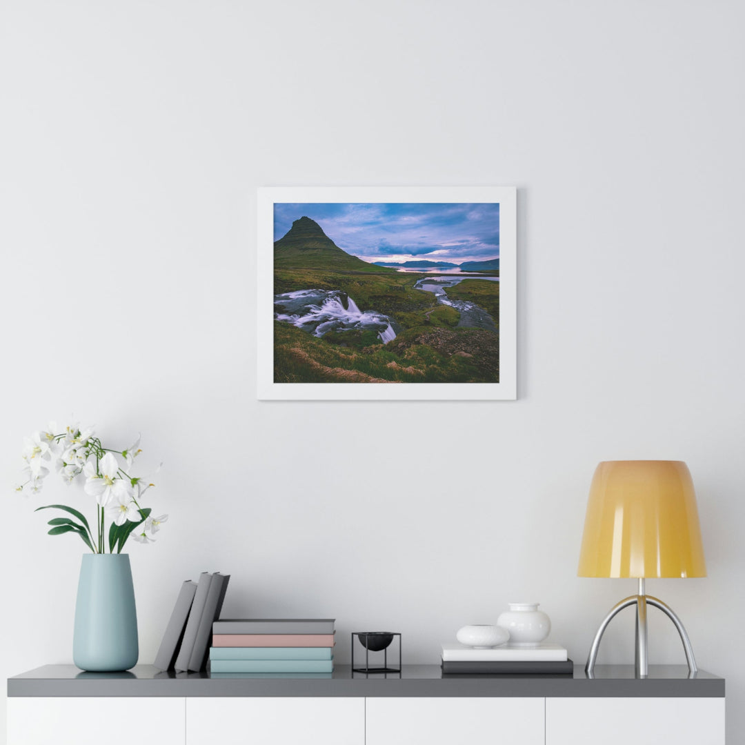 An Icelandic Sunset - Framed Print - Visiting This World