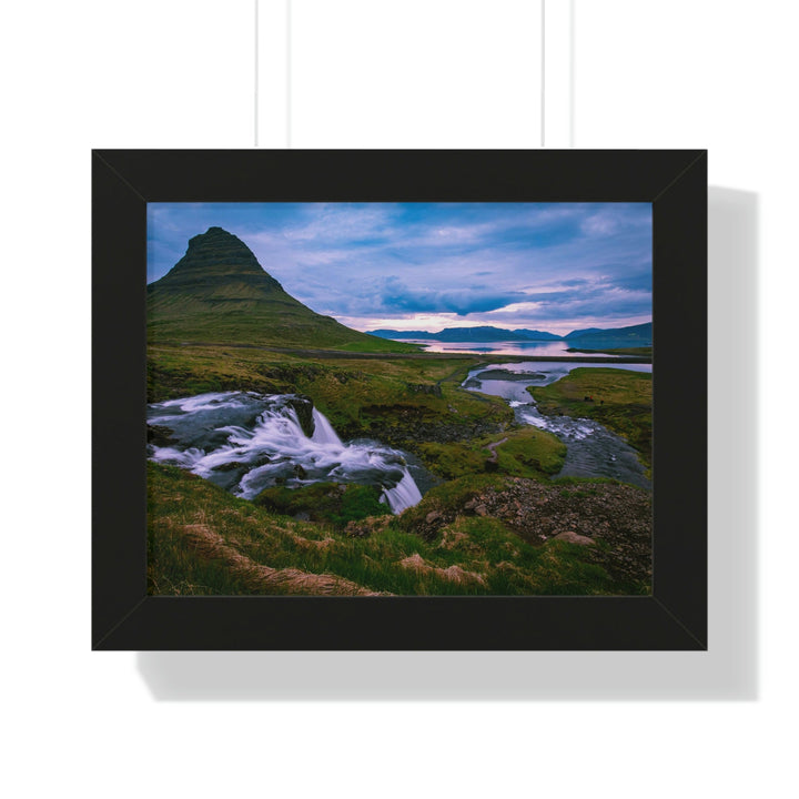 An Icelandic Sunset - Framed Print - Visiting This World