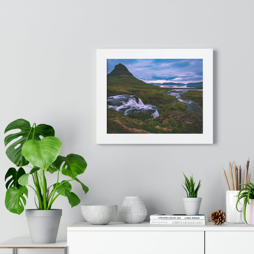 An Icelandic Sunset - Framed Print - Visiting This World