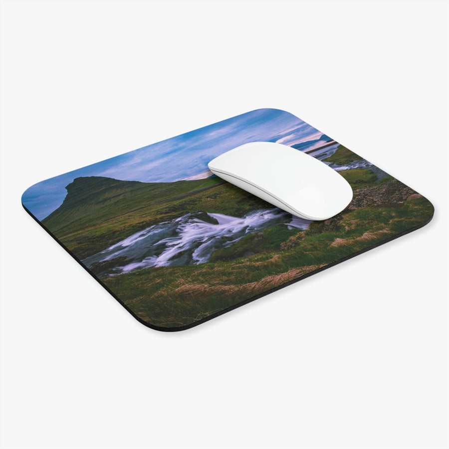 An Icelandic Sunset - Mouse Pad (Rectangle) - Visiting This World