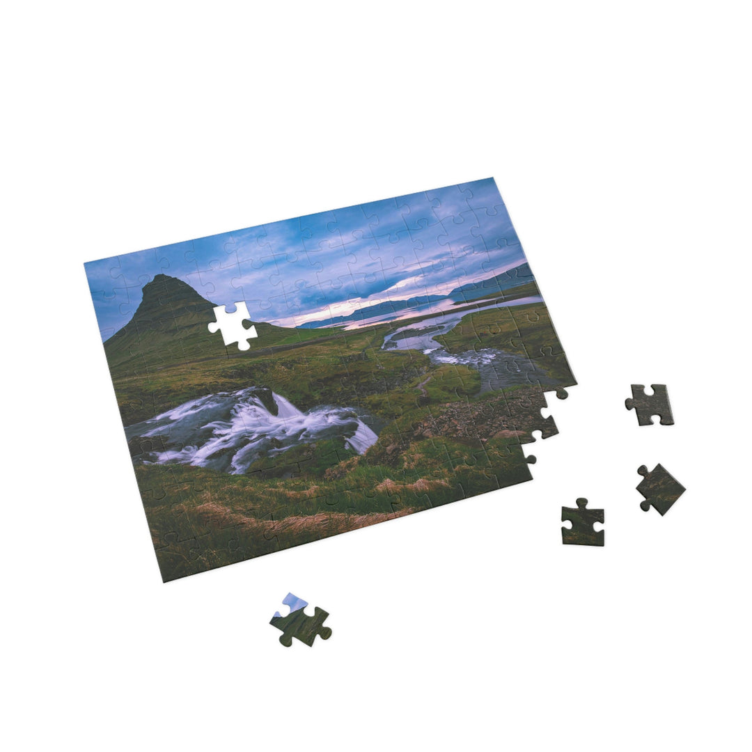 An Icelandic Sunset - Nature Puzzle (96, 252, 500, 1000-Piece) - Visiting This World