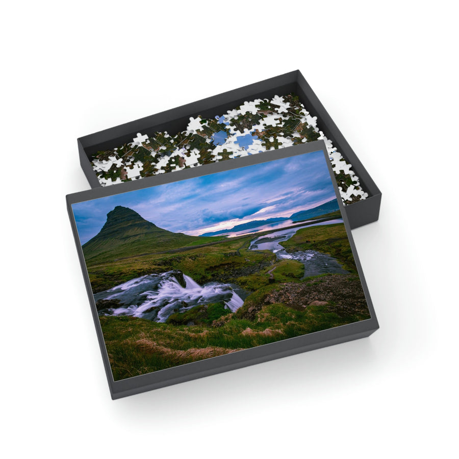 An Icelandic Sunset - Nature Puzzle (96, 252, 500, 1000-Piece) - Visiting This World