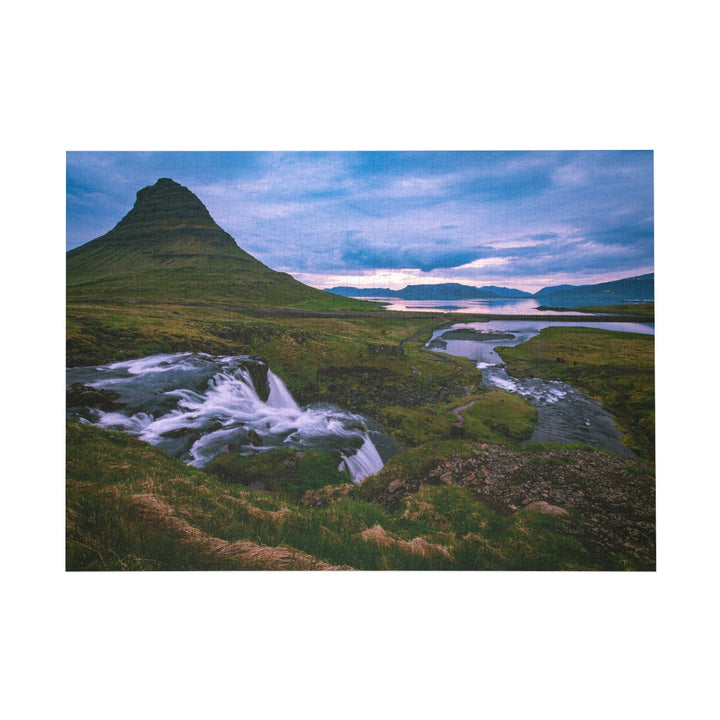 An Icelandic Sunset - Nature Puzzle (96, 252, 500, 1000-Piece) - Visiting This World