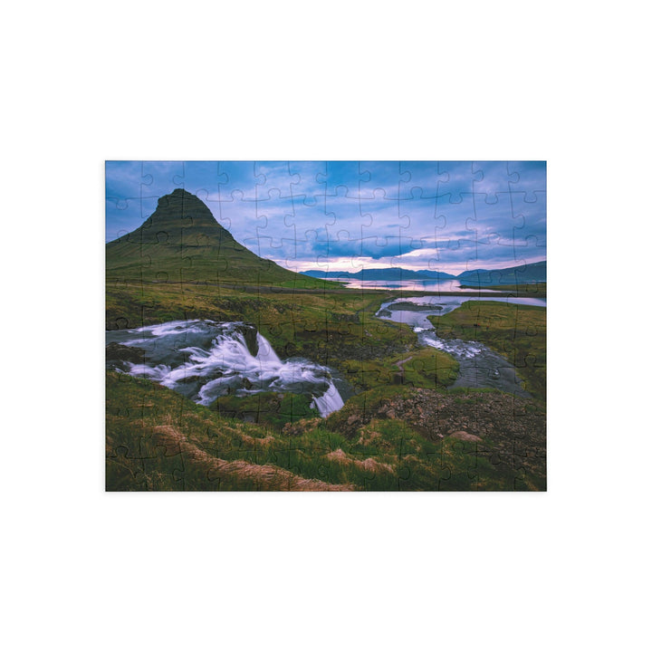 An Icelandic Sunset - Nature Puzzle (96, 252, 500, 1000-Piece) - Visiting This World