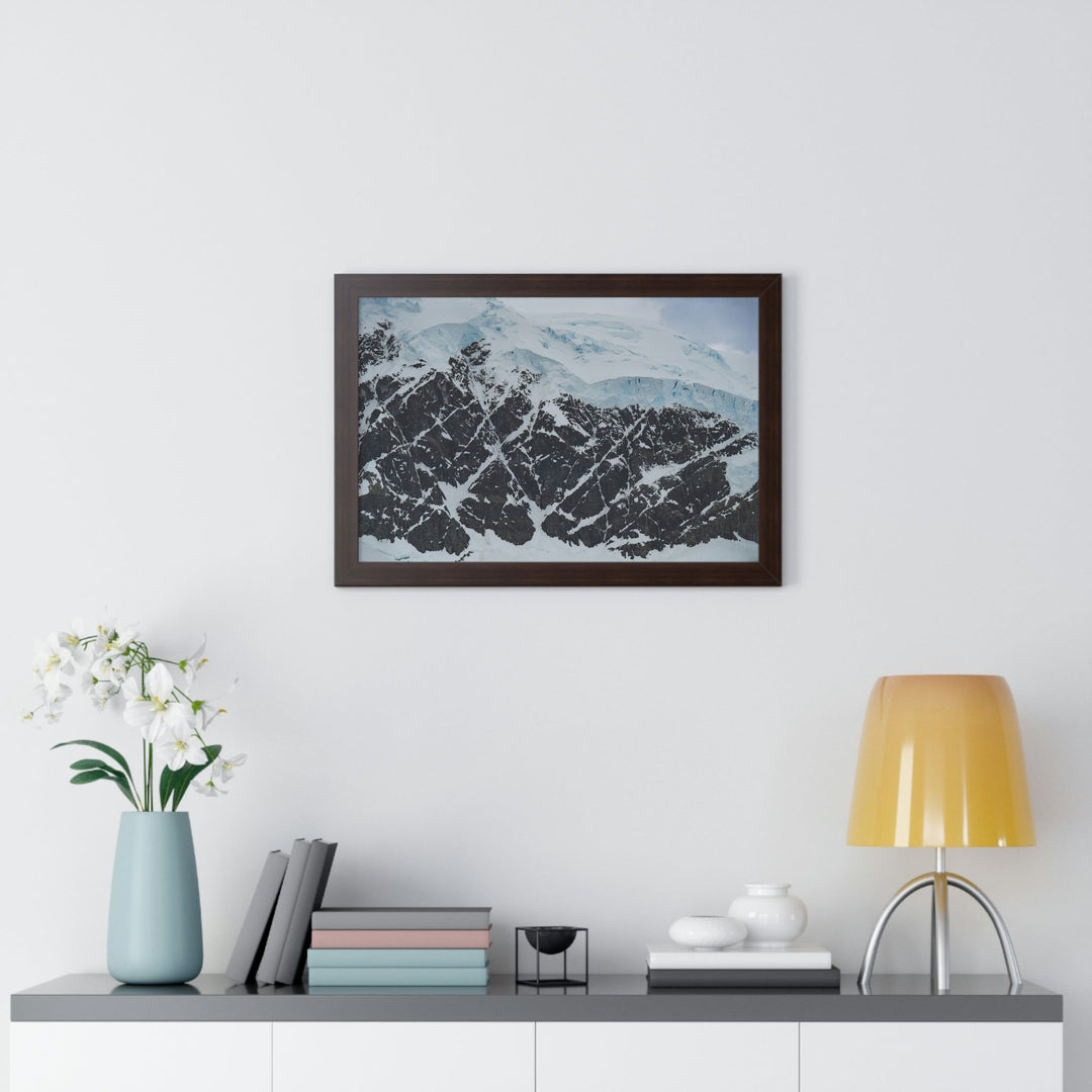 Ancient Ice - Framed Print - Visiting This World