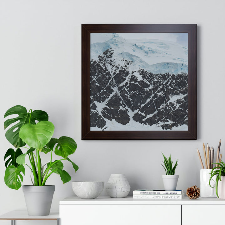 Ancient Ice - Framed Print - Visiting This World