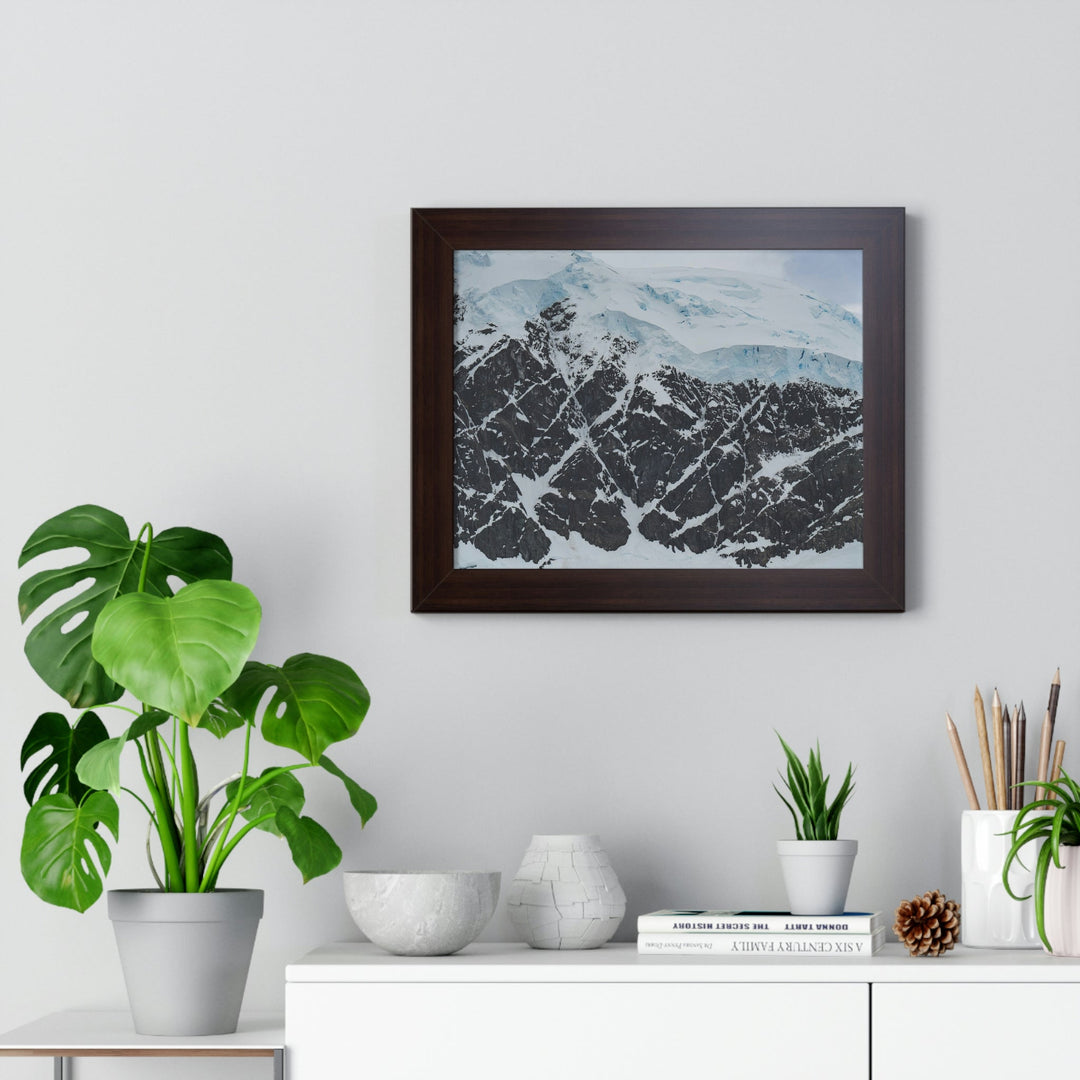 Ancient Ice - Framed Print - Visiting This World