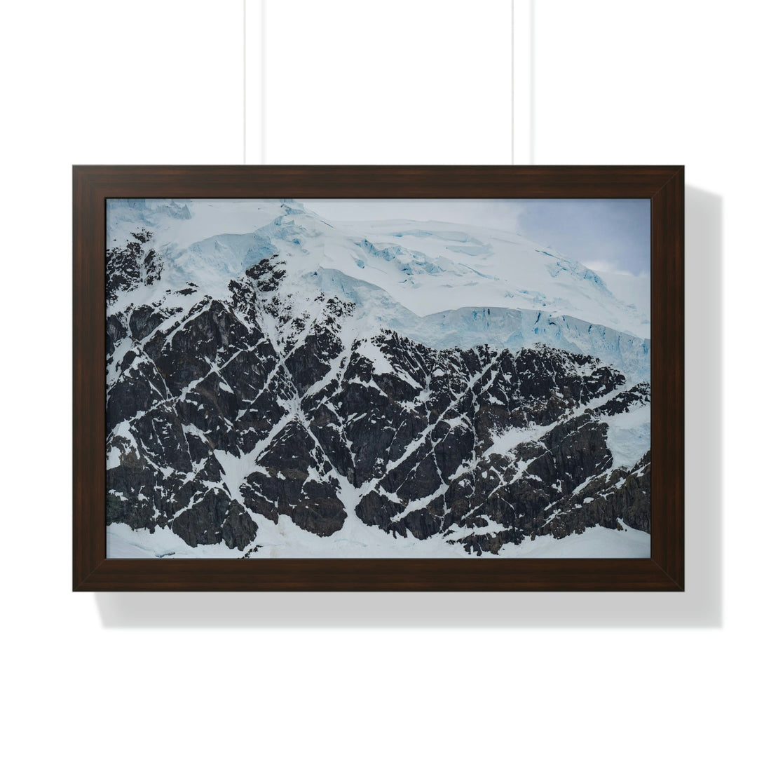 Ancient Ice - Framed Print - Visiting This World