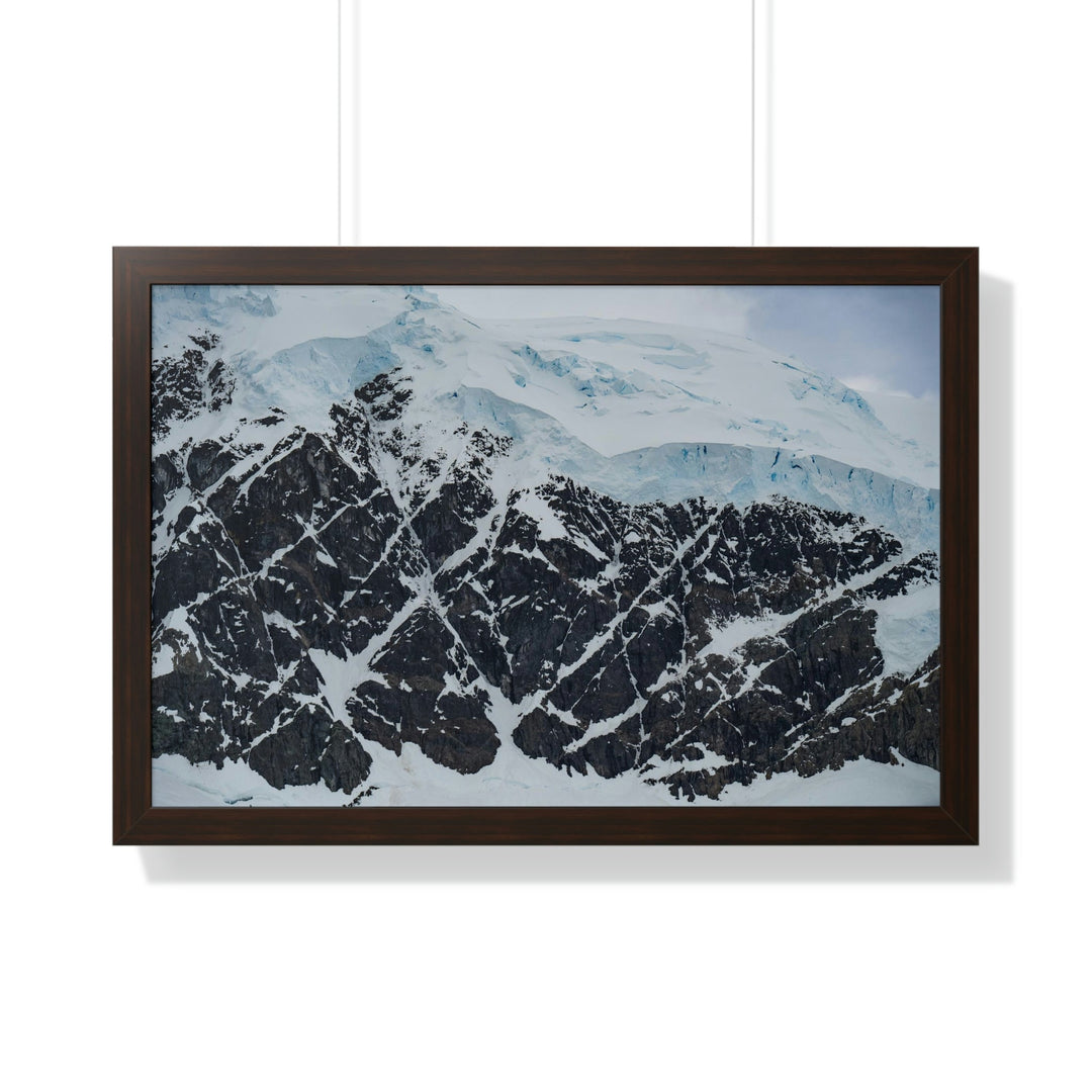 Ancient Ice - Framed Print - Visiting This World