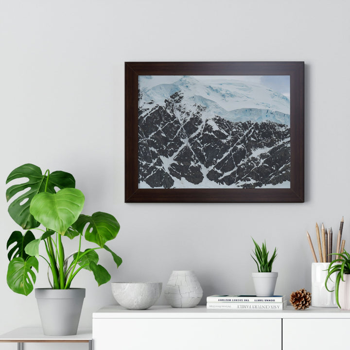 Ancient Ice - Framed Print - Visiting This World