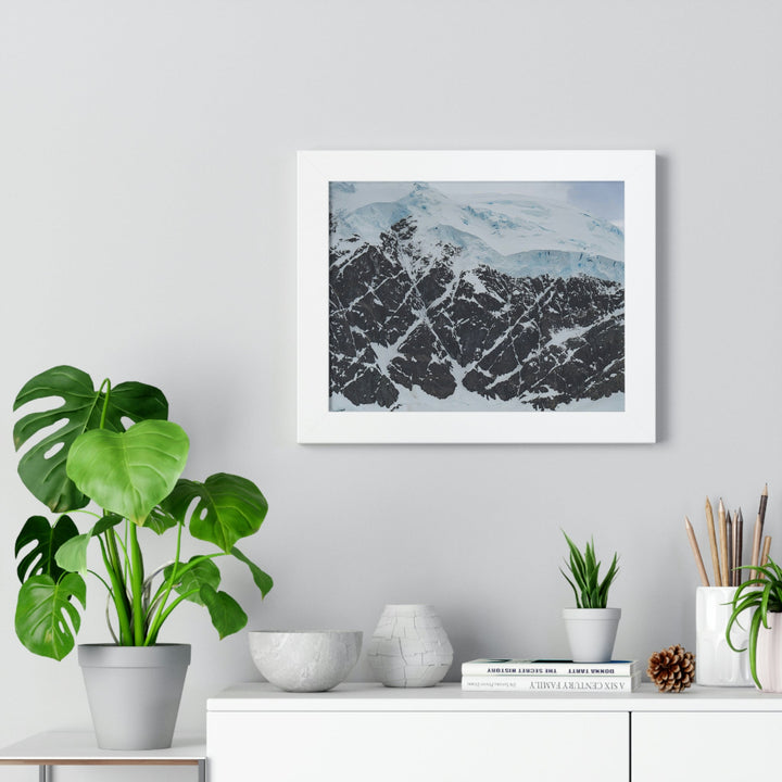 Ancient Ice - Framed Print - Visiting This World