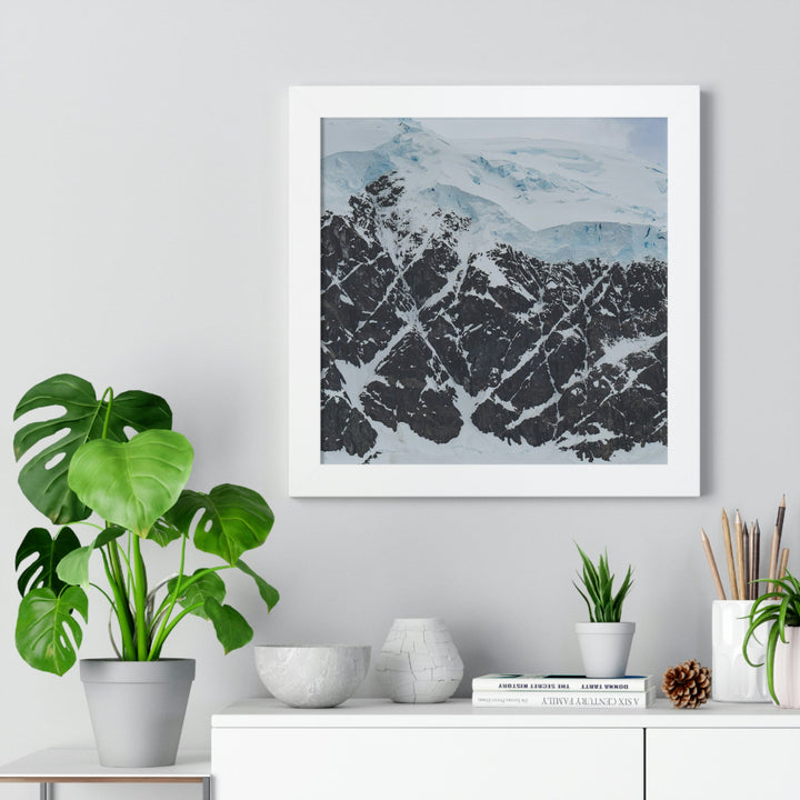 Ancient Ice - Framed Print - Visiting This World