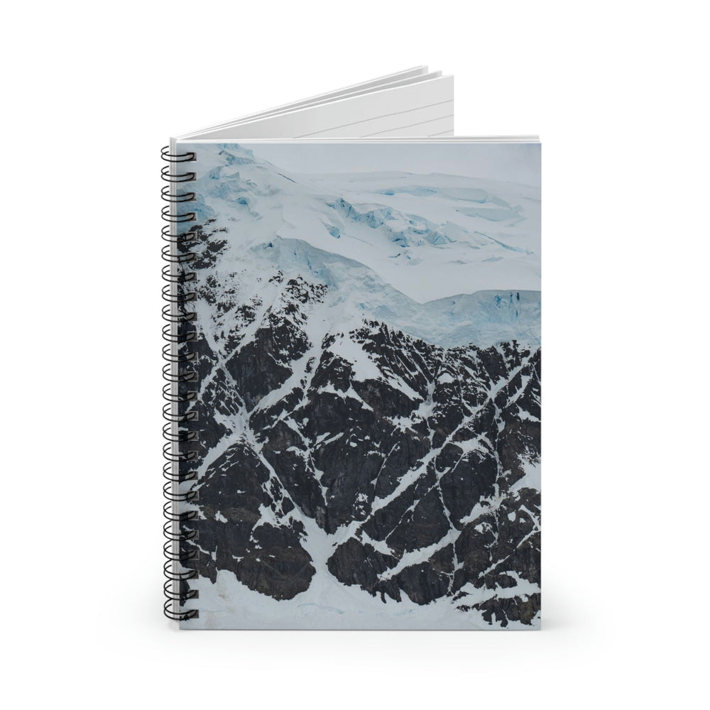 Ancient Ice - Spiral Ruled Line Notebook - Visiting This World