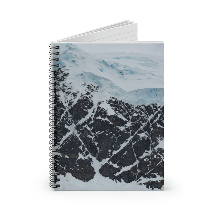 Ancient Ice - Spiral Ruled Line Notebook - Visiting This World