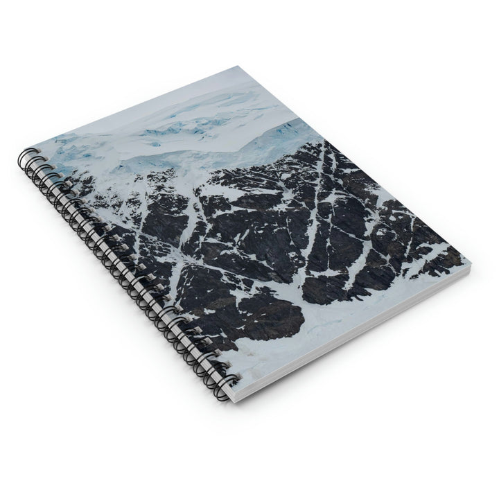 Ancient Ice - Spiral Ruled Line Notebook - Visiting This World