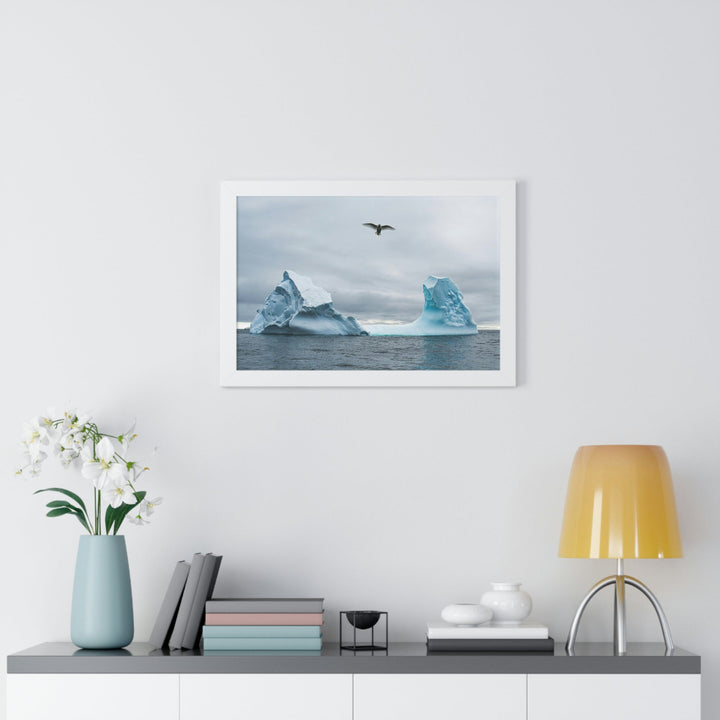 Antarctic Flight - Framed Print - Visiting This World