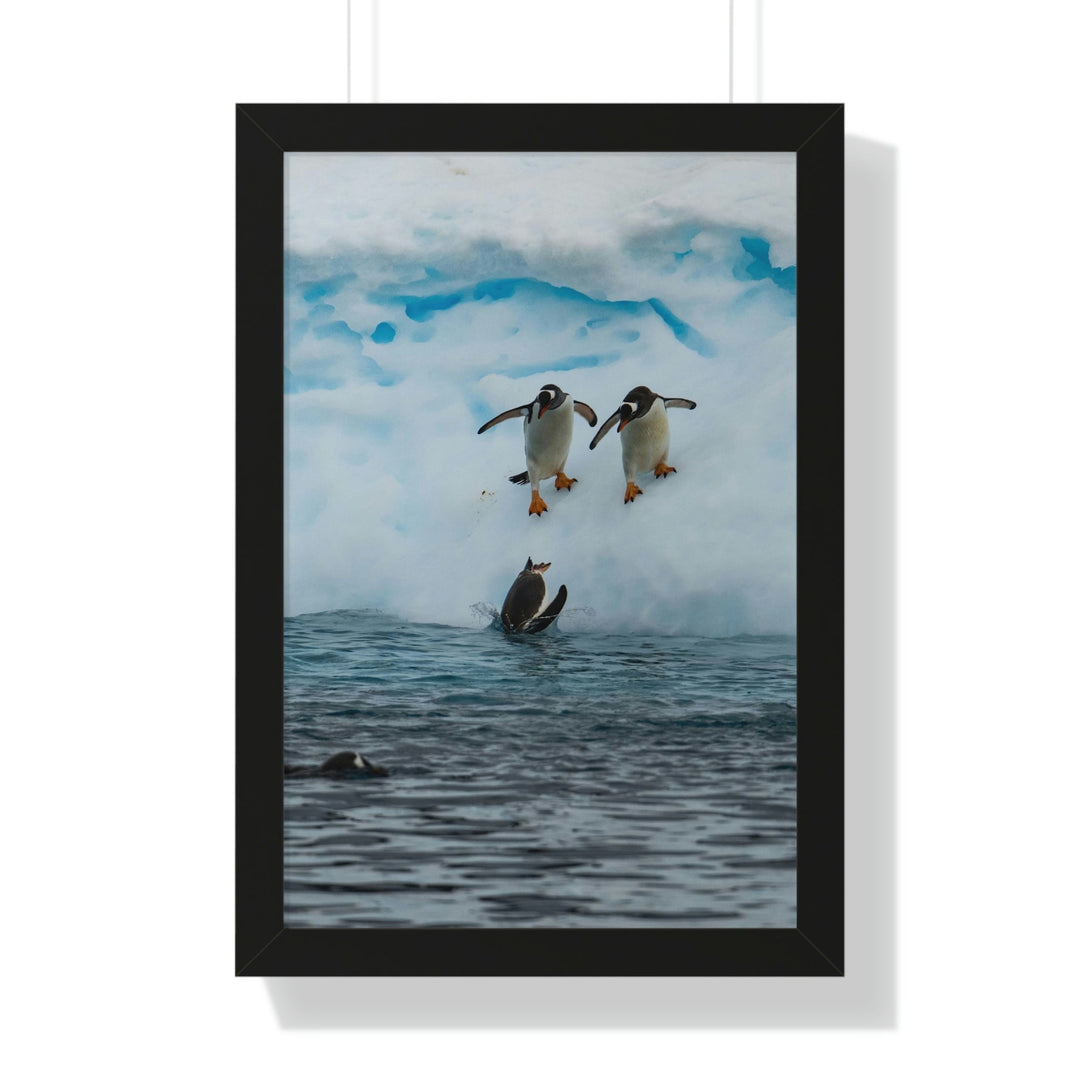 Anticipating the Jump - Framed Print - Visiting This World