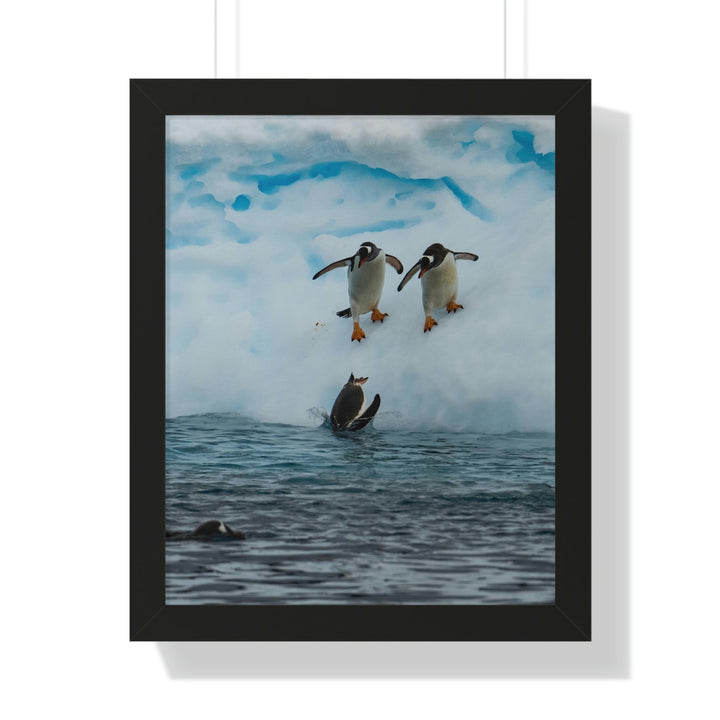 Anticipating the Jump - Framed Print - Visiting This World