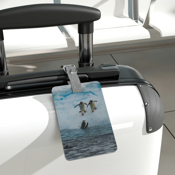 Anticipating the Jump - Luggage Tag - Visiting This World