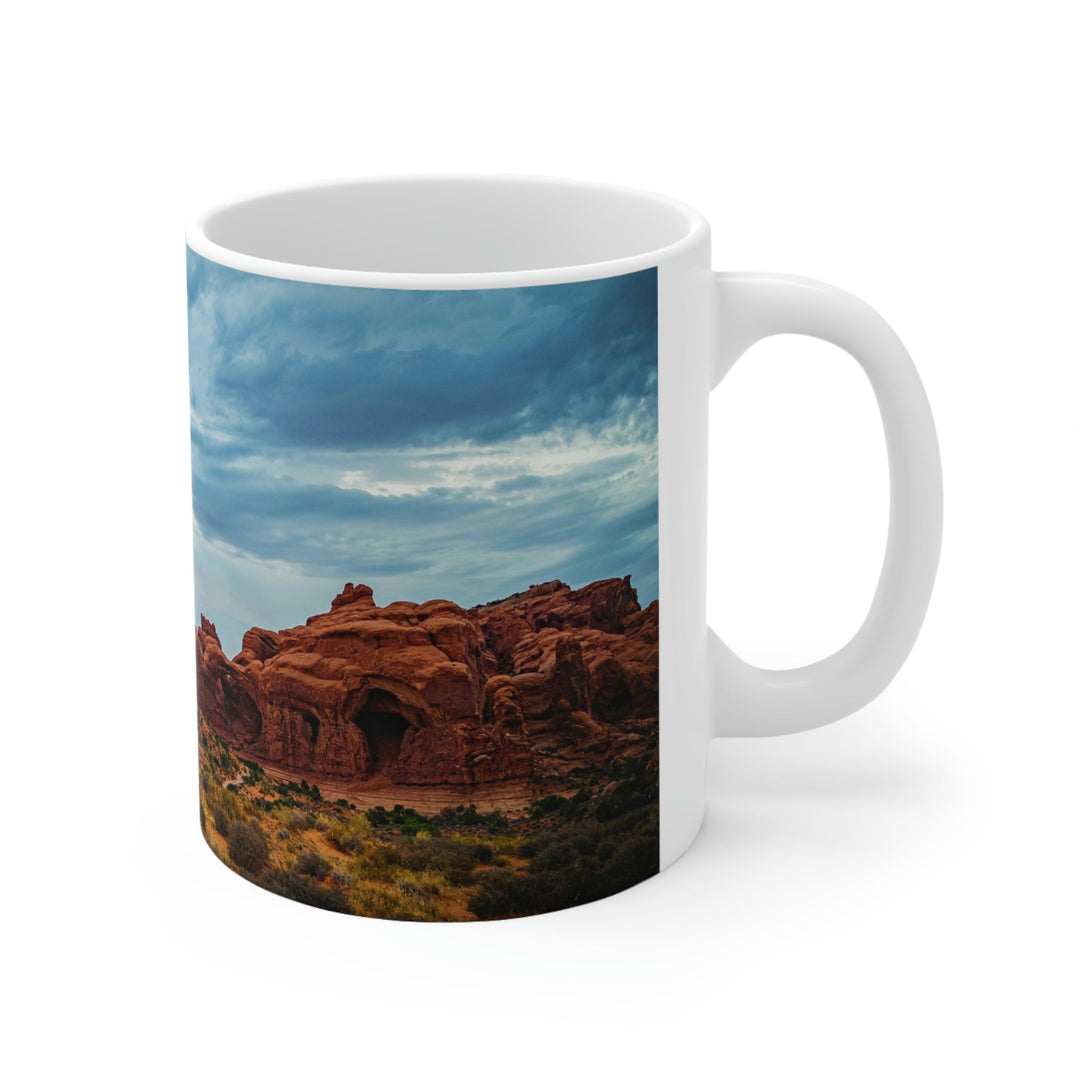 Arches at Sunset - Ceramic Mug 11oz - Visiting This World