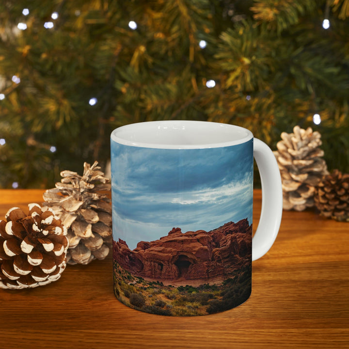 Arches at Sunset - Ceramic Mug 11oz - Visiting This World