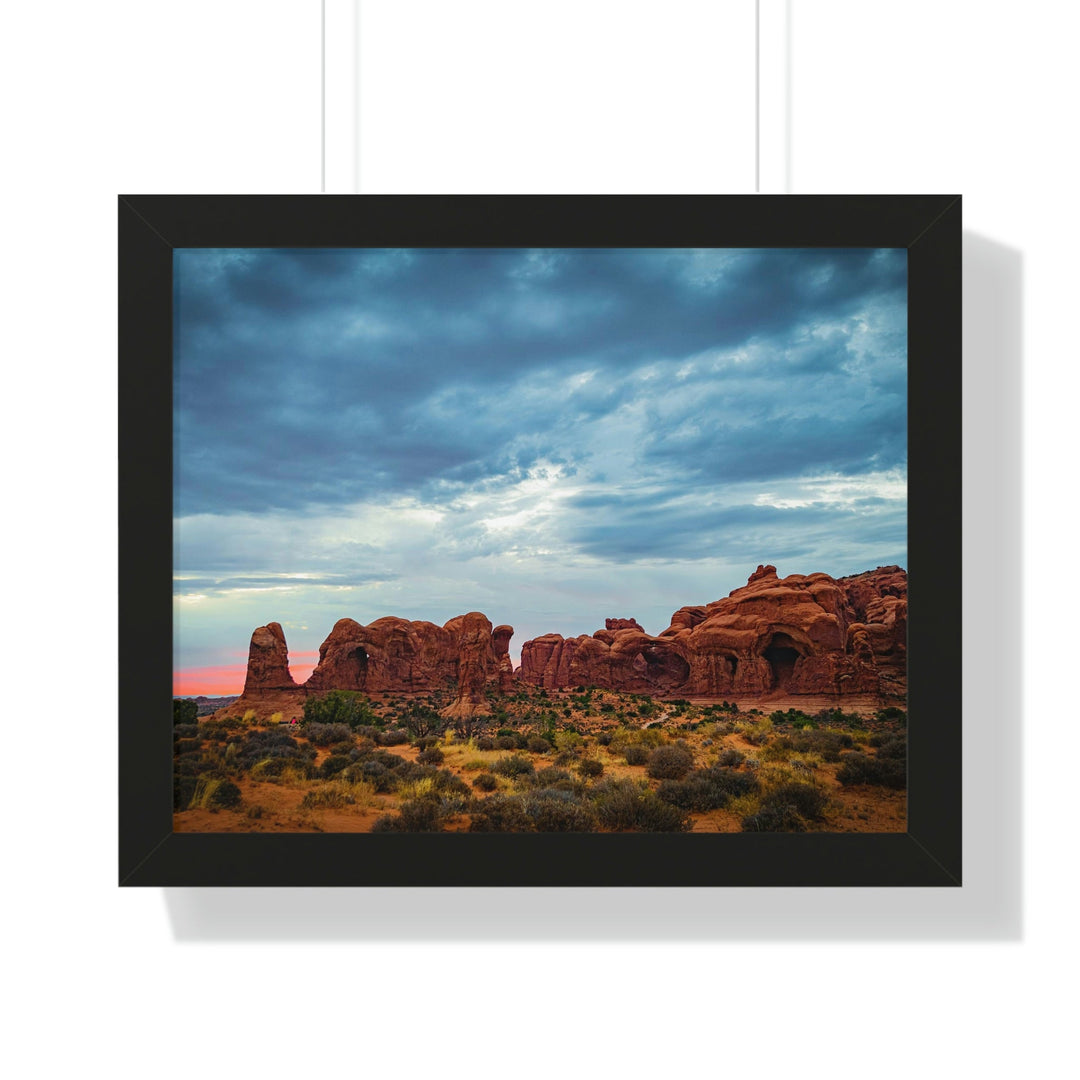 Arches at Sunset - Framed Print - Visiting This World