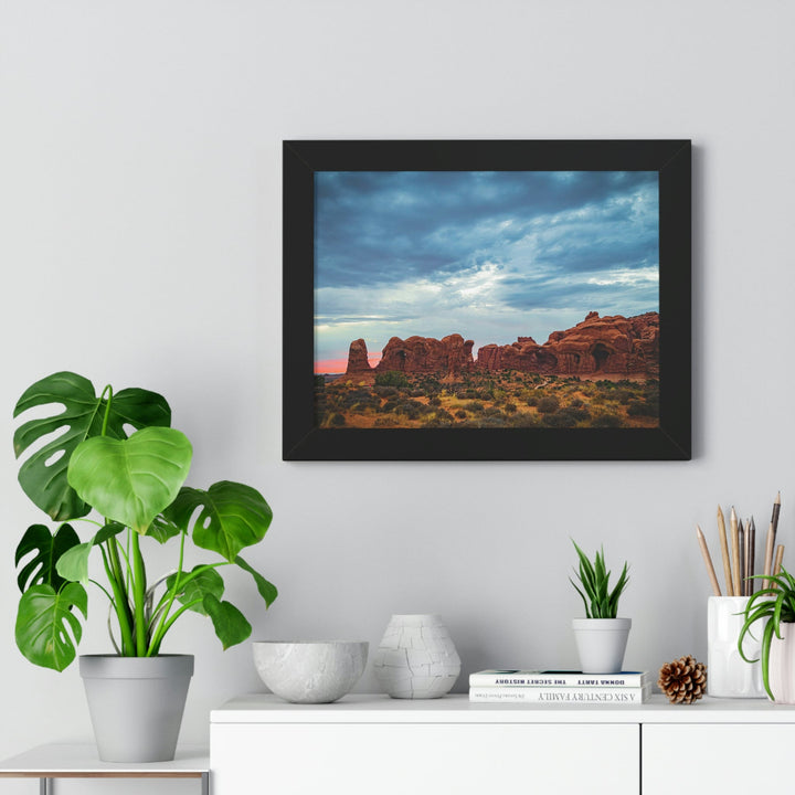 Arches at Sunset - Framed Print - Visiting This World