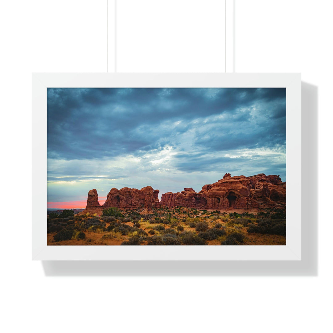 Arches at Sunset - Framed Print - Visiting This World