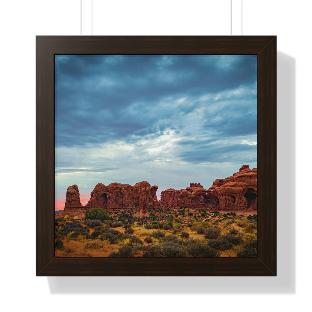 Arches at Sunset - Framed Print - Visiting This World