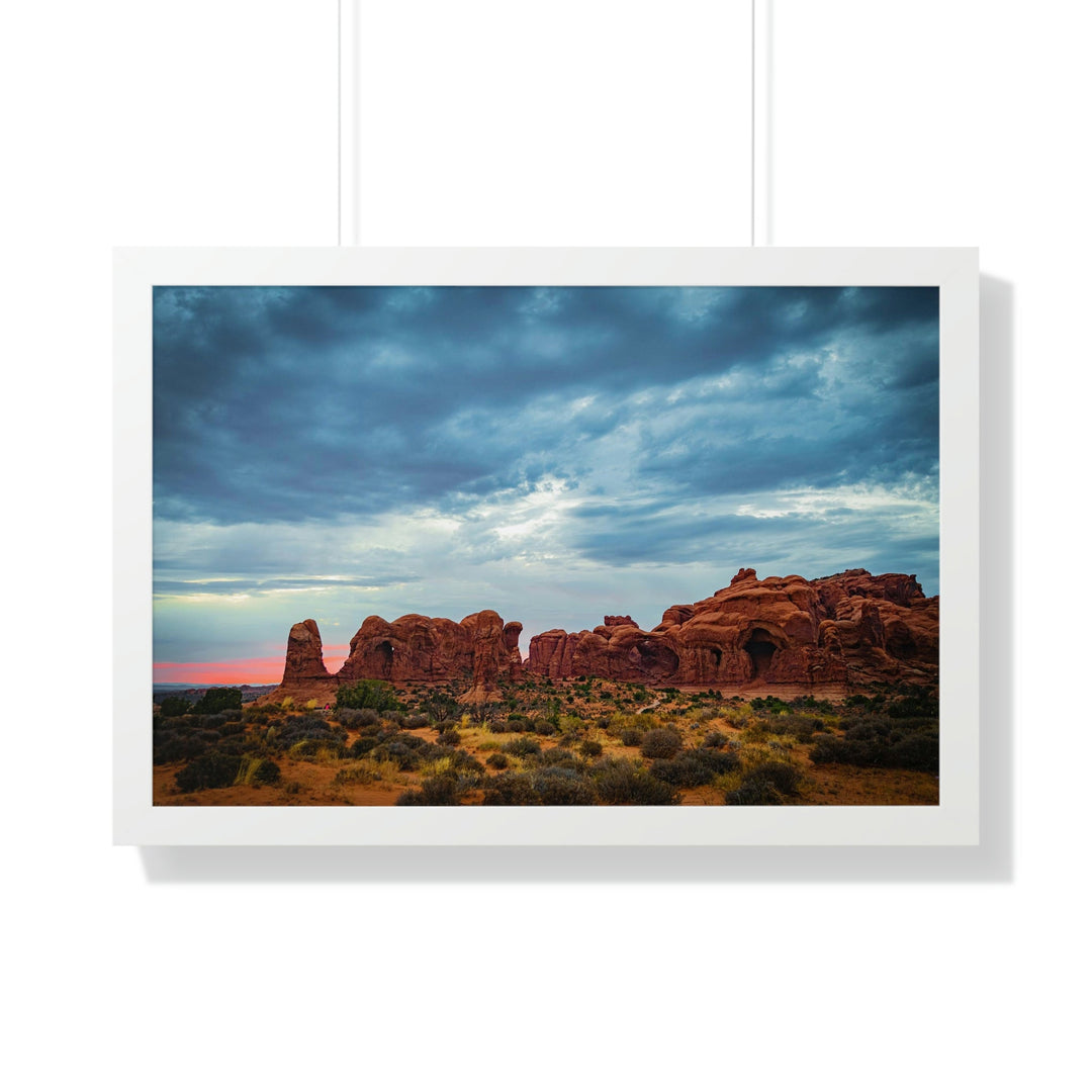 Arches at Sunset - Framed Print - Visiting This World