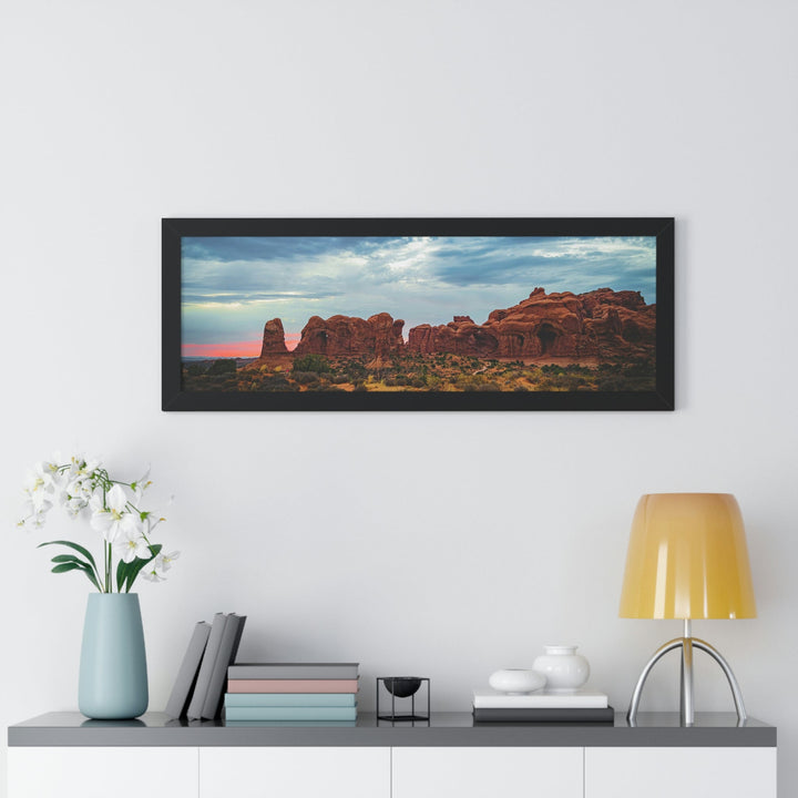 Arches at Sunset - Framed Print - Visiting This World