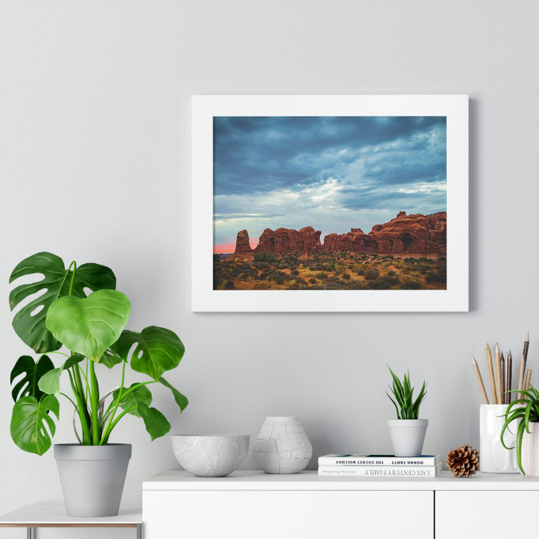 Arches at Sunset - Framed Print - Visiting This World