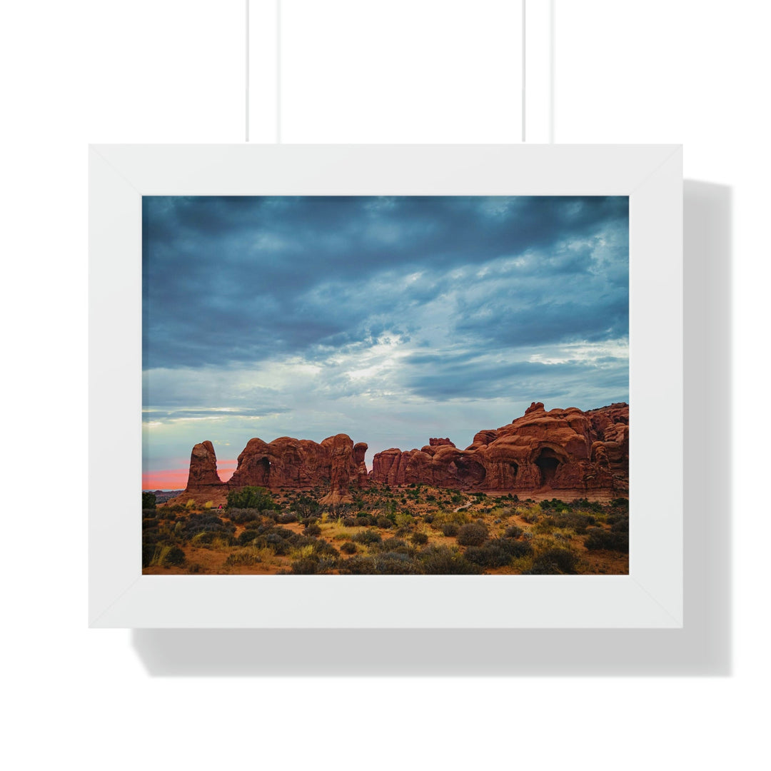 Arches at Sunset - Framed Print - Visiting This World