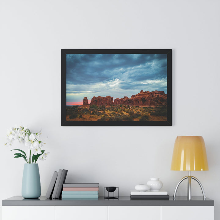 Arches at Sunset - Framed Print - Visiting This World