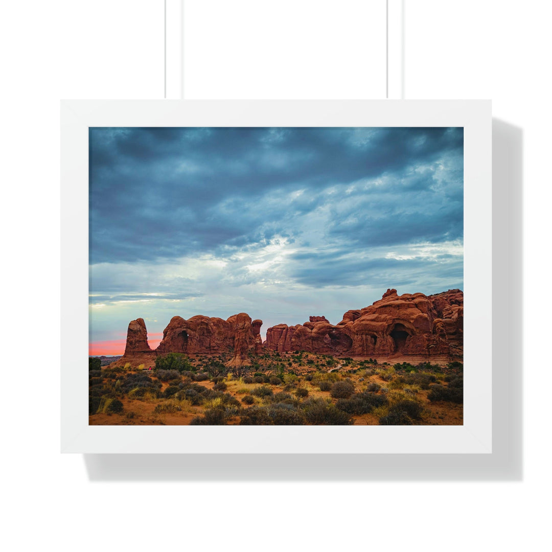 Arches at Sunset - Framed Print - Visiting This World