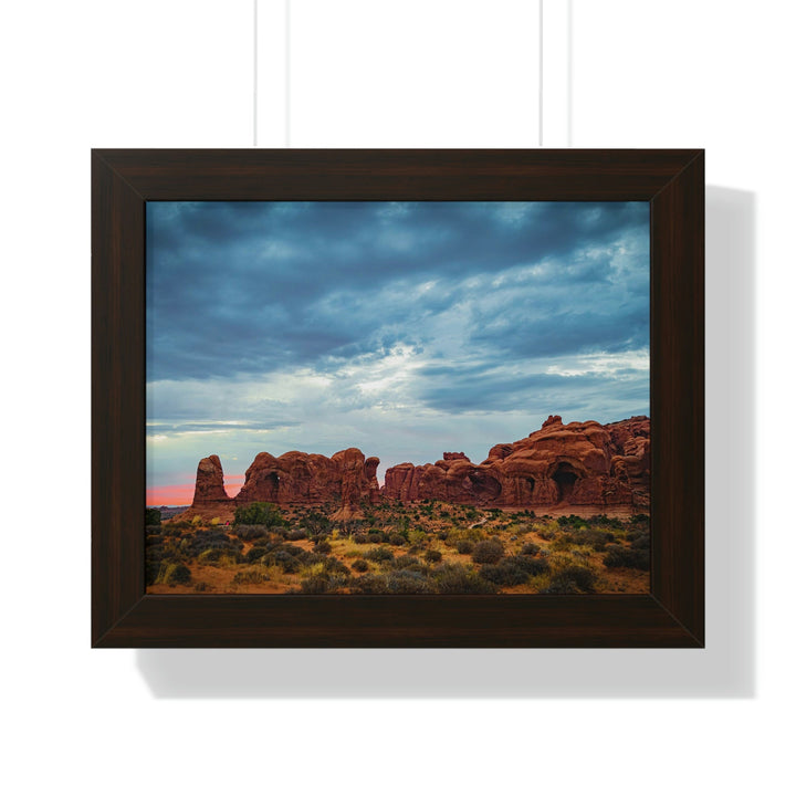 Arches at Sunset - Framed Print - Visiting This World