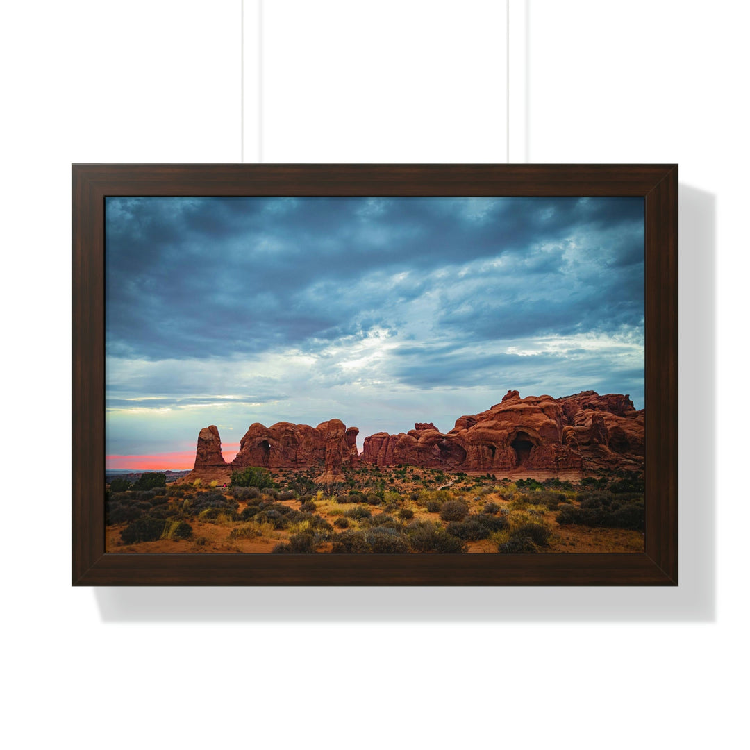 Arches at Sunset - Framed Print - Visiting This World