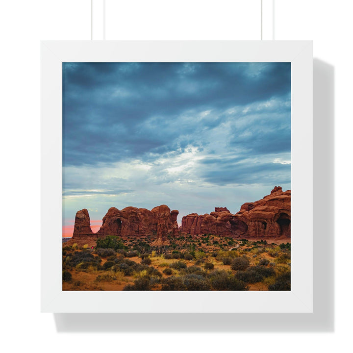 Arches at Sunset - Framed Print - Visiting This World